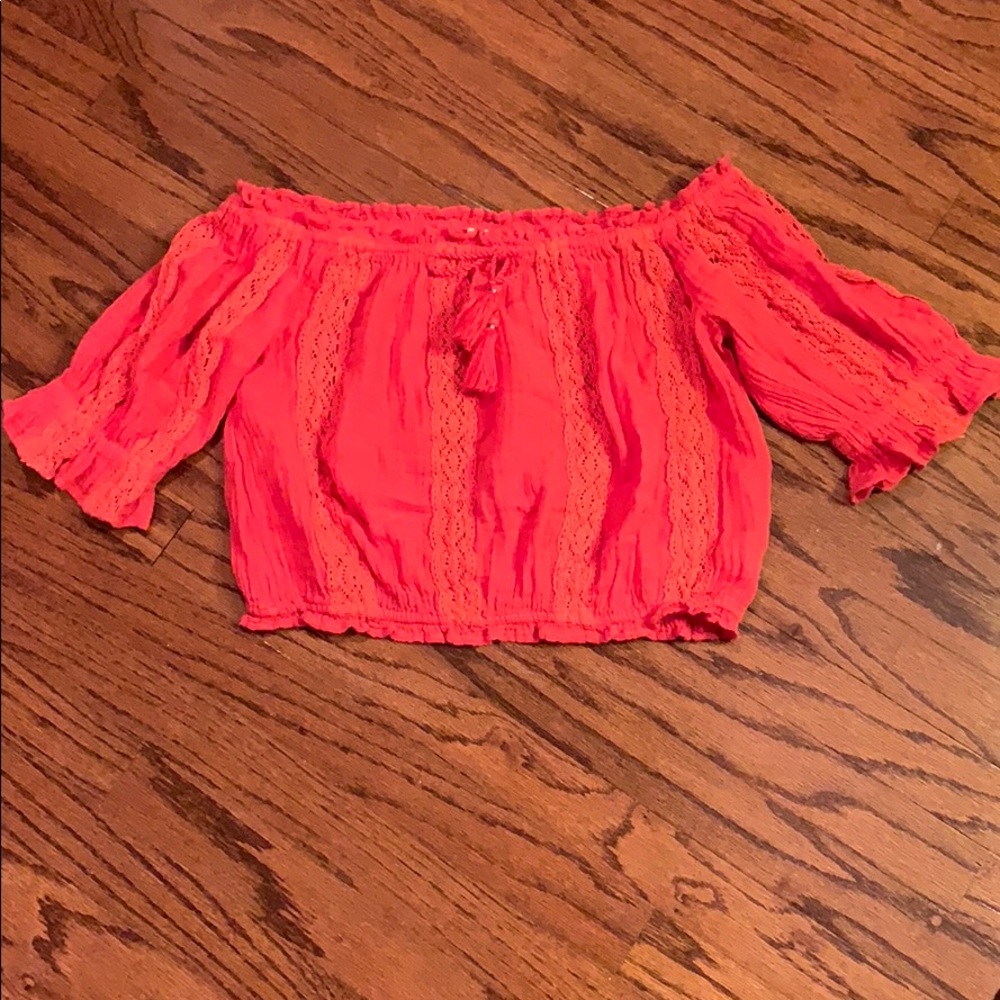 Off the shoulder top